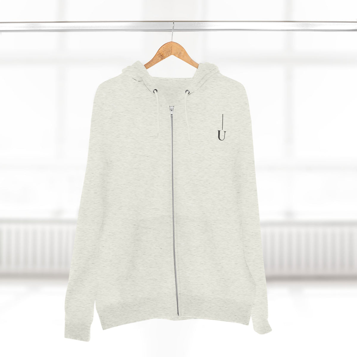 THE MESSAGE WAS THE ABSENCE — Zip Hoodie