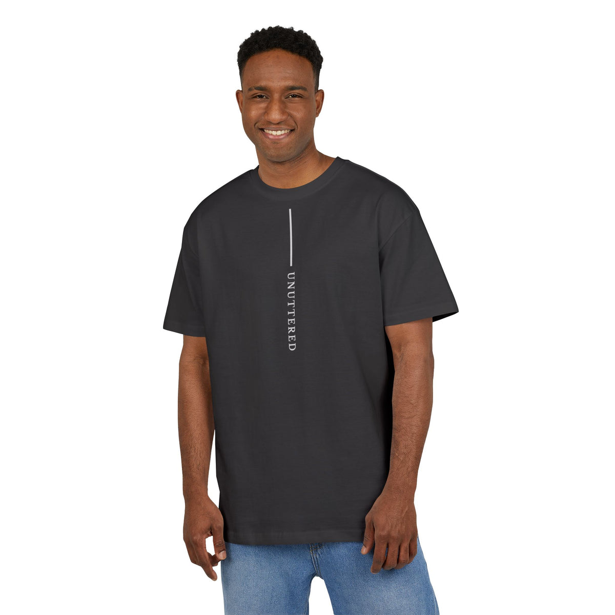 SAID ENOUGH. MEANT MORE. — Oversized Tee