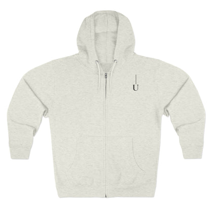 THE MESSAGE WAS THE ABSENCE — Zip Hoodie