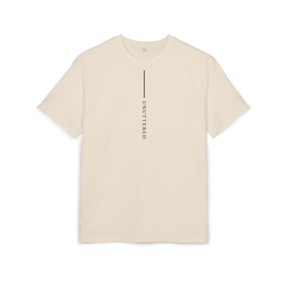 SAID ENOUGH. MEANT MORE. — Oversized Tee