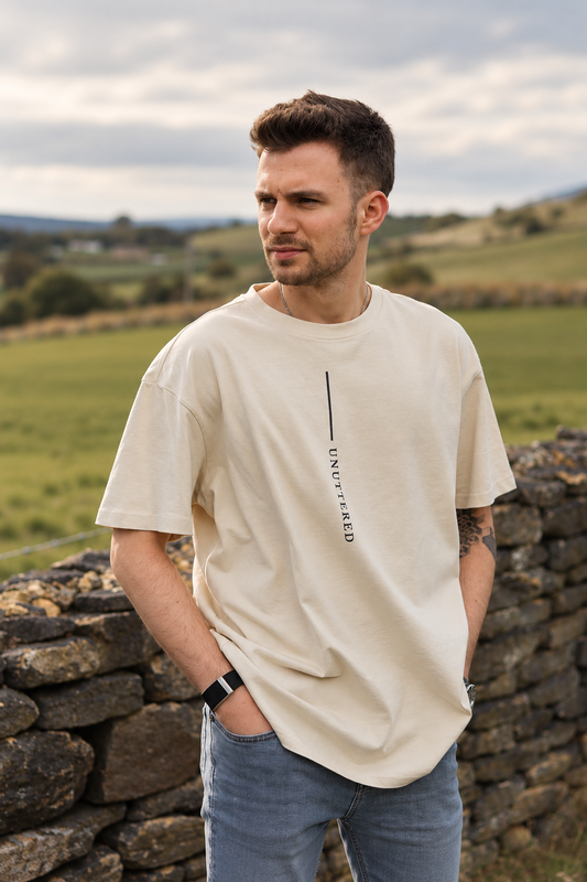 SAID ENOUGH. MEANT MORE. — Oversized Tee
