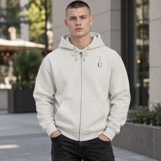 THE MESSAGE WAS THE ABSENCE — Zip Hoodie