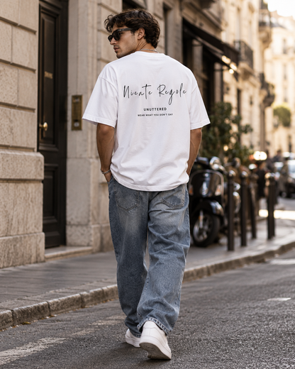 NIENTE REGOLE — Oversized Tee
