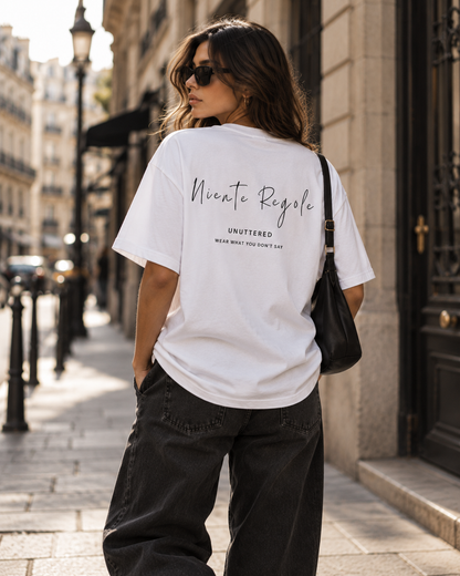 NIENTE REGOLE — Oversized Tee