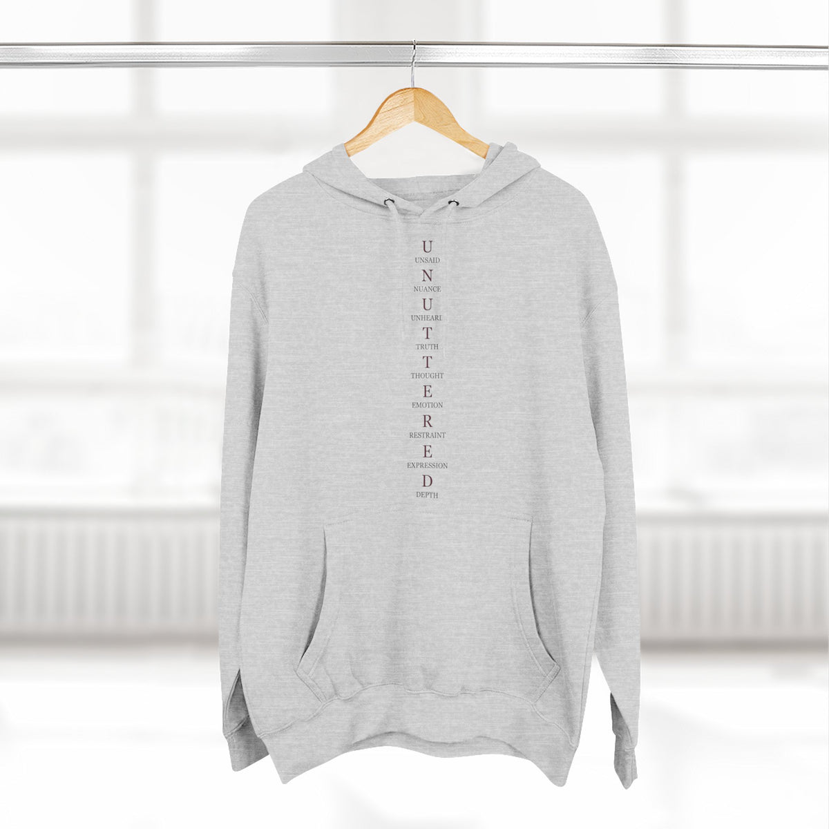 UNSPOKEN — Hoodie