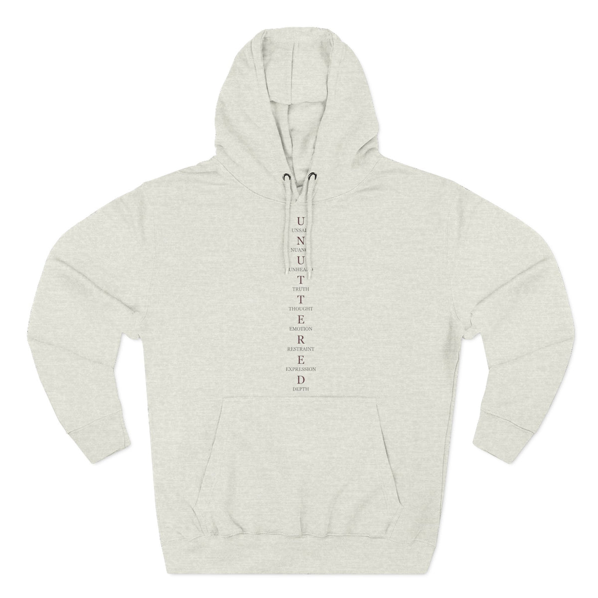 UNSPOKEN — Hoodie