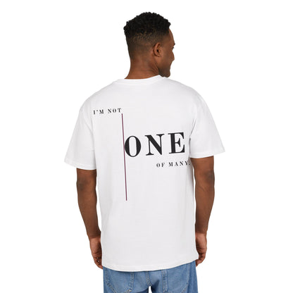 I'M NOT ONE OF MANY — Oversized Tee